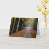 Het leven is een reis, geen bestemming kaart (Gele Bloem)