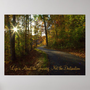 Het leven is een reis - Poster