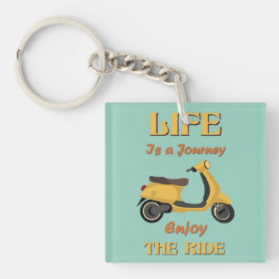 Het leven is een reis Sleutelhanger