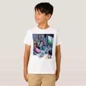 Het leven is een spel.. #Part2 (8bit) (gamer tshir T-shirt (Voorkant volledig)