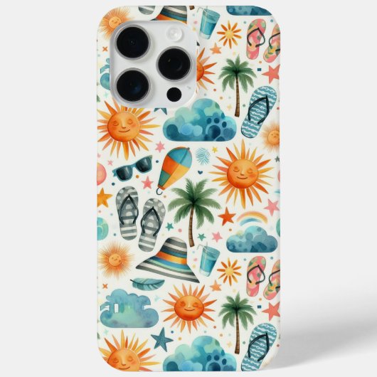 Het leven is een strand Case-Mate iPhone case (Achterkant)