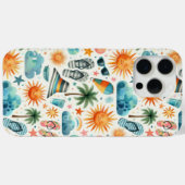 Het leven is een strand Case-Mate iPhone case (Achterkant (horizontaal))