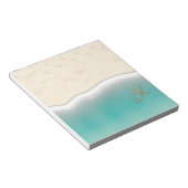 Het leven is een strand notitieblok (Schuin)