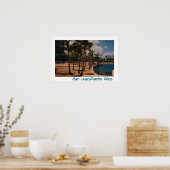 Het leven is een strand..... poster (Keuken)