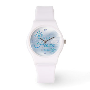 Het leven is een testhemel... horloge