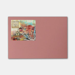 "Het leven is een wervelwind" Post-it® Notes
