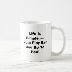 Het leven is eenvoudig.....Cup Koffiemok
