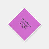 Het leven is etsen 2 servet (Hoek)