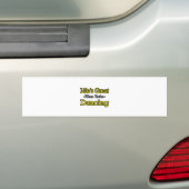 Het leven is geweldig... dansen bumpersticker (Op auto)