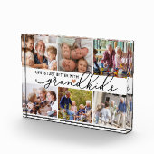 Het leven is gewoon beter met kleinkinderen fotoblokken (Rechts)