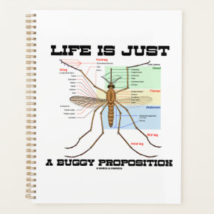Het leven is gewoon een buggy propositie muggen Hu Planner