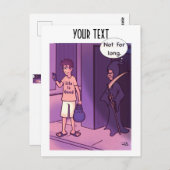 Het leven is goed briefkaart (Voorkant / Achterkant)