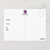 Het leven is goed briefkaart (Achterkant)