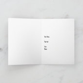 Het leven is goed Gevouwen Wenskaart Kaart (Binnen)