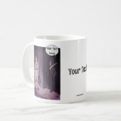 Het leven is goed koffiemok (Voorkant links)