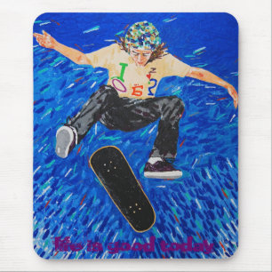 het leven is goed vandaag muismat