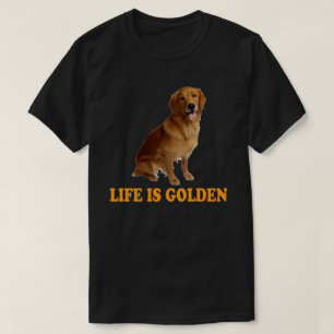 Het leven is Golden - Golden Retriever T-shirt