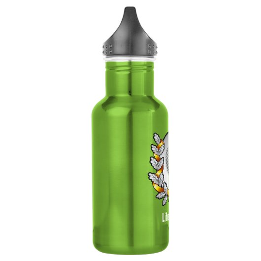 Het leven is Golf Golfer Ball T-shirt Waterfles (Links)