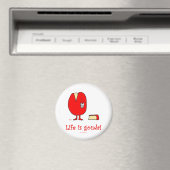 het leven is goudkaas magneet (Insitu (Vaatwasser))