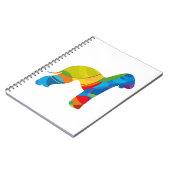 Het leven is helder met een Bedlington Terrier Notitieboek (Linkerzijde)