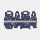 Het leven is Hockey Bedankdoosjes (Uitgevouwen)