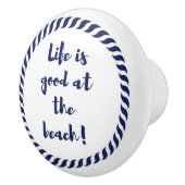 Het leven is... keramische knop (Rechts)