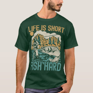 Het leven is korrelig, hard Gevist, overvallend vi T-shirt