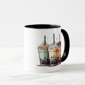 Het leven is kort, drink de boba mok (Voorkant rechts)