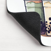 Het leven is kort, drink de boba muismat (Hoek)