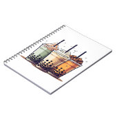 Het leven is kort, drink de boba notitieboek (Linkerzijde)