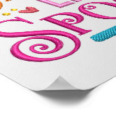 Het leven is kort geleden dat de Spoon Kitchen cit Poster (Hoek)