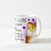 Het leven is kort koffiemok (Voorkant rechts)