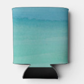 Het leven is leuker op het strand sand dollar kan blikjeskoeler (Achterkant)