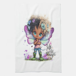 Het leven is magisch Lil' Fairy keukenhanddoeken