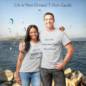 Het leven is meer t-shirt