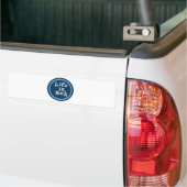 Het leven is Meh Bumpersticker (Op Truck)