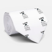 Het leven is mijn videogame (Halo) Stropdas (Opgerold)