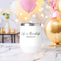 Het leven is mooi | Bedrijfsnaam Blog Brand