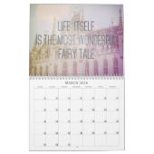 Het leven is mooi Inspirerend | Pastel foto's Kalender (Mar 2026)