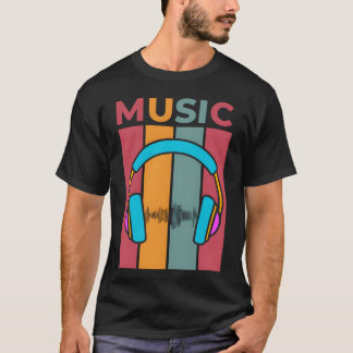 Het leven is muziek vrienden t-shirt