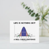 Het leven is niets anders dan een klokkenspel briefkaart (Staand voorkant)