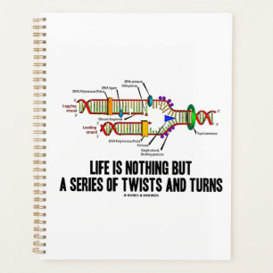 Het leven is niets anders dan een reeks draden en  planner