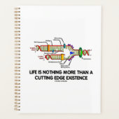 Het leven is niets meer dan een baanbrekend bestaa planner (Voorkant)