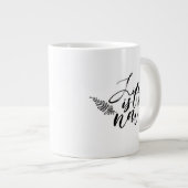 Het leven is nu jumbo mok (Voorkant rechts)