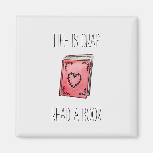 Het leven is onzin magneet (Voorkant)