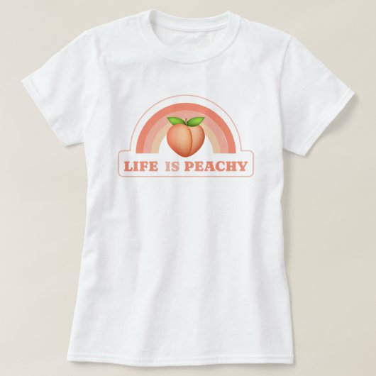 Het leven is perachy t-shirt (Design voorkant)