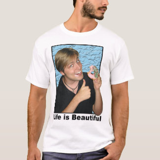 Het leven is prachtig t-shirt