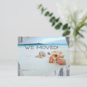 Het leven is slechts een strand briefkaart (Staand voorkant)