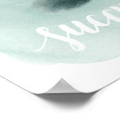 Het leven is Succulent I Poster (Hoek)