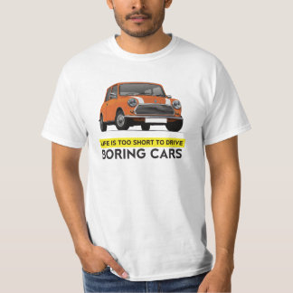 Het leven is te kort - Austin Mini - aanpasbaar T-shirt